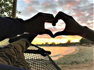 Traditional Black Hammock - Made in Fiji