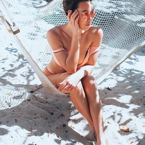 Traditional White Hammock - Made in Fiji