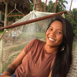 Traditional White Hammock - Made in Fiji