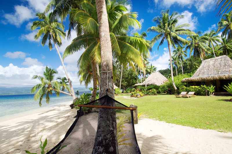 Traditional Black Hammock - Made in Fiji